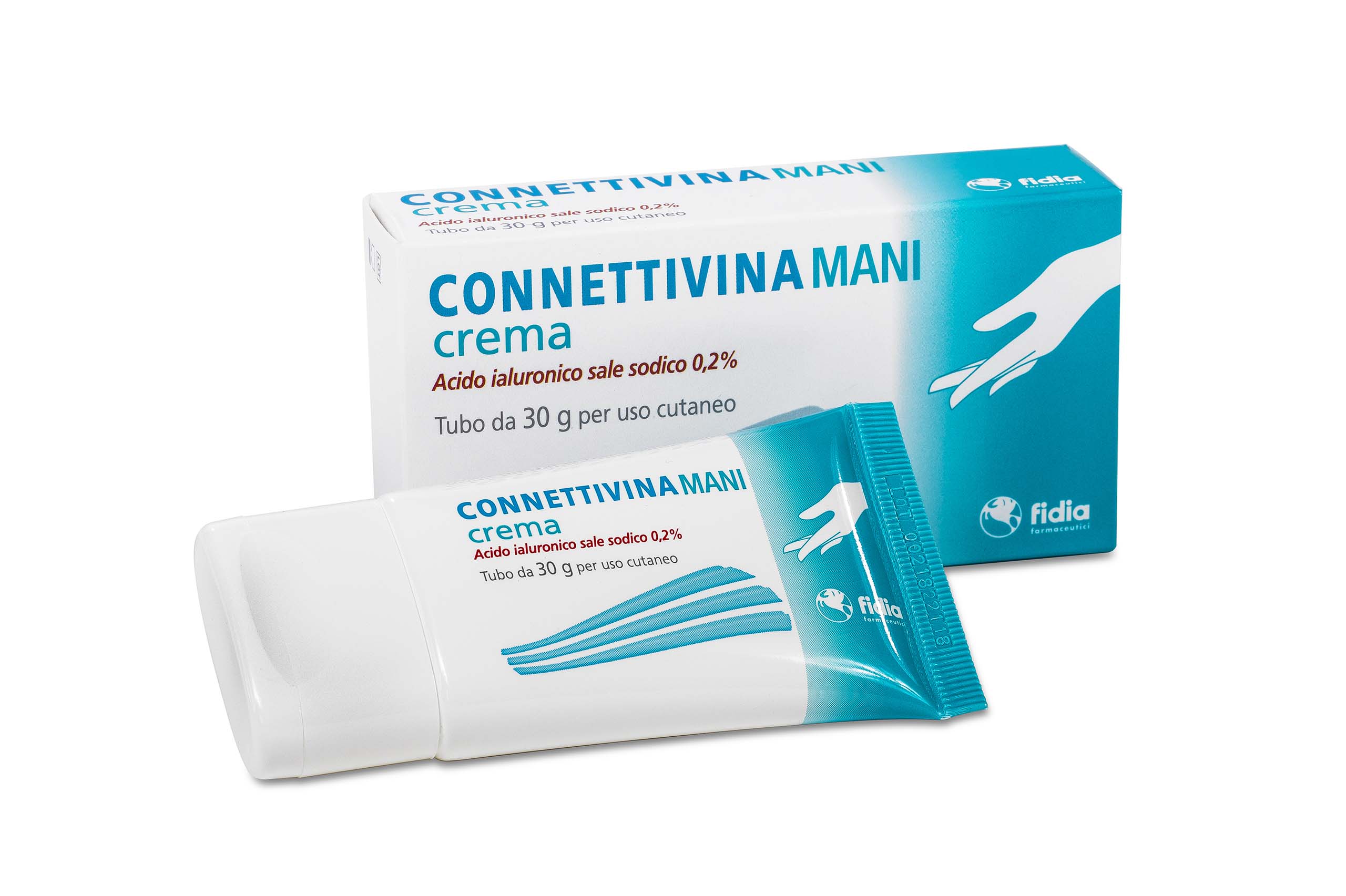 ConnettivinaMani Crema Acido Ialuronico Sale Sodico 30 ml